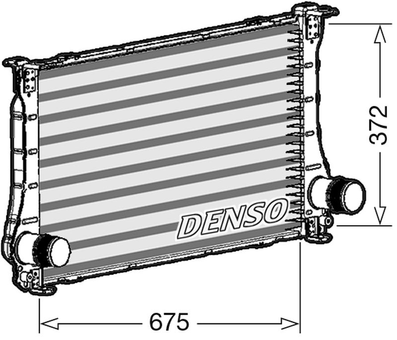 Denso Charge Air Intercooler DIT50011